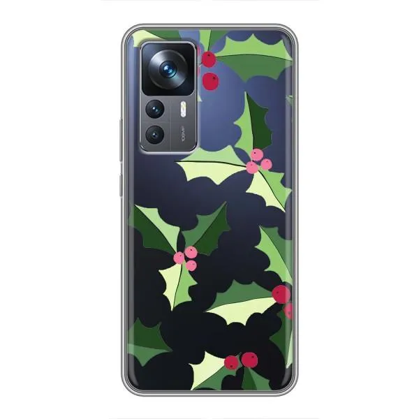 Чехол с принтом «Рождественский фон» для Xiaomi 12T Чехол с принтом «Рождественский фон» для Xiaomi 12T