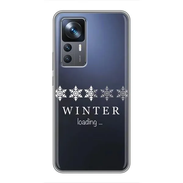 Чехол с принтом «Winter loading» для Xiaomi 12T Чехол с принтом «Winter loading» для Xiaomi 12T