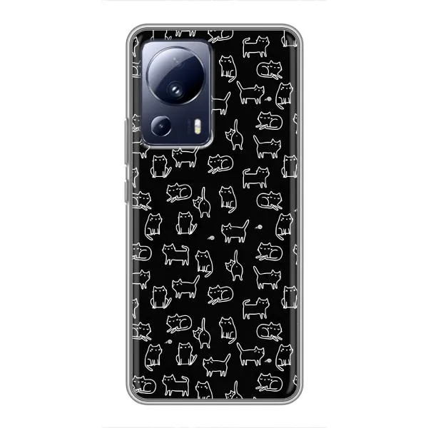 Чехол с принтом «Меленькие котики» для Xiaomi 13 Lite