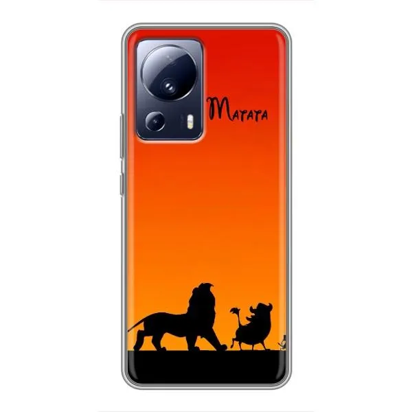 Чехол с принтом «Акуна Матата закат» для Xiaomi 13 Lite