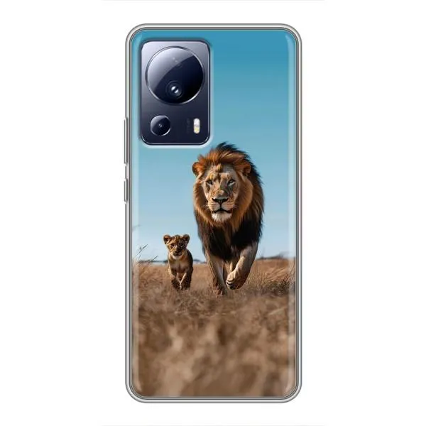Чехол с принтом «Мусафа и Симба» для Xiaomi 13 Lite