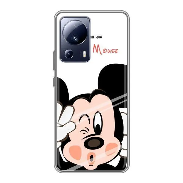 Чехол с принтом «Маус Микки» для Xiaomi 13 Lite
