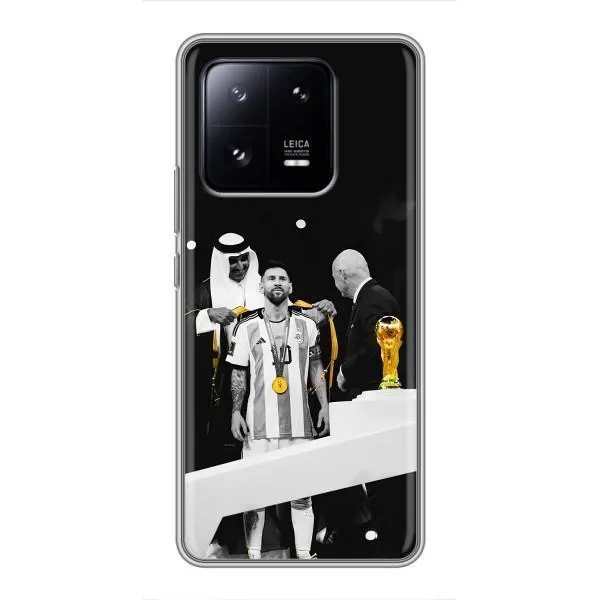 Чехол с принтом «Месси в накидке» для Xiaomi 13 Pro