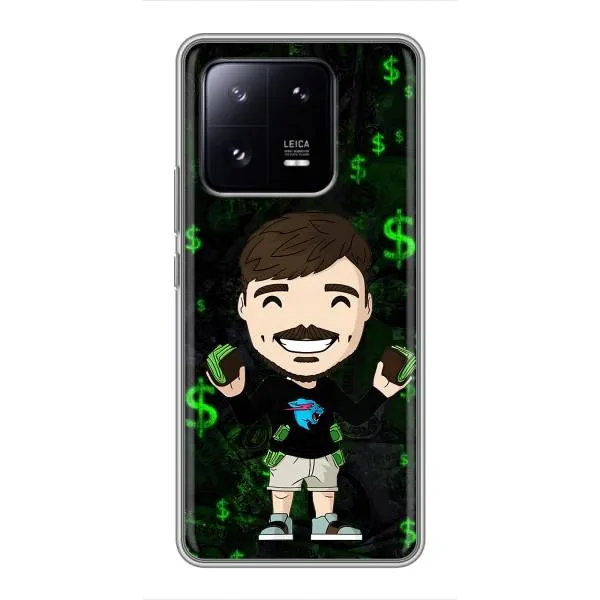 Чехол с принтом «Блогер Beast» для Xiaomi 13 Pro Чехол с принтом «Блогер Beast» для Xiaomi 13 Pro
