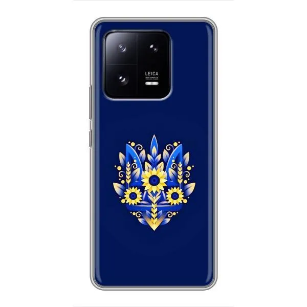 Чохол з принтом «Квітковий Герб» для Xiaomi 13 Pro