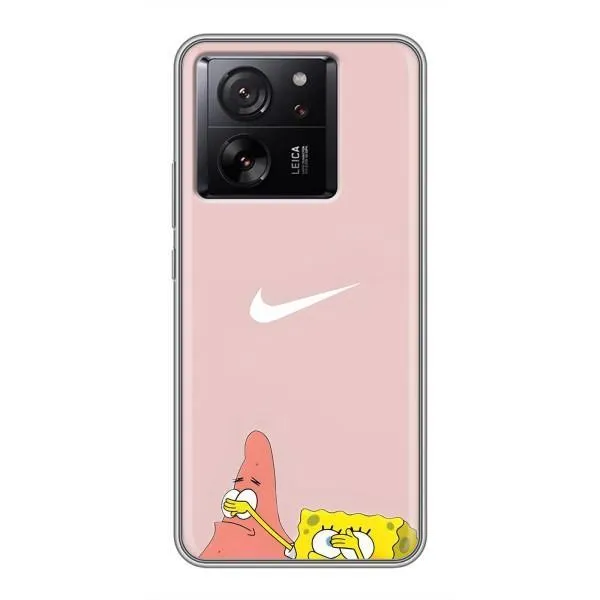 Чехол с принтом «Патрик и Губка» для Xiaomi 13T Pro Чехол с принтом «Патрик и Губка» для Xiaomi 13T Pro