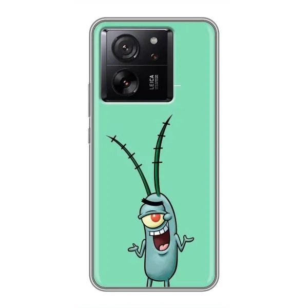 Чехол с принтом «Персонаж Планктон» для Xiaomi 13T Pro Чехол с принтом «Персонаж Планктон» для Xiaomi 13T Pro