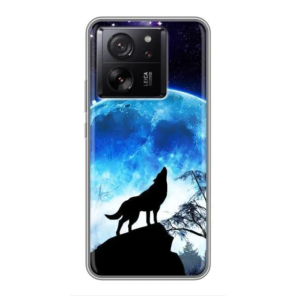 Чехол с принтом «Волк на луну» для Xiaomi 13T Pro Чехол с принтом «Волк на луну» для Xiaomi 13T Pro