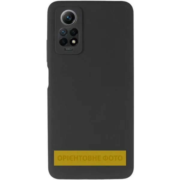 Чехол Silicone Cover Ummi Lakshmi Full Camera (AA) для Xiaomi 13T / 13T Pro — Черный — фото 2