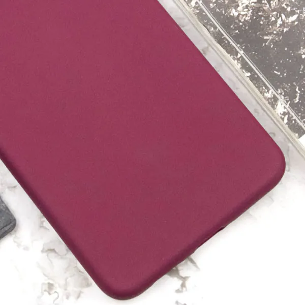 Чехол Silicone Cover Lakshmi (AAA) для Xiaomi 13T / 13T Pro — Бордовый — фото 5