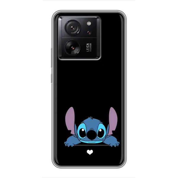 Чехол с принтом «Стич на черном» для Xiaomi 13T