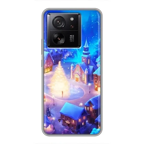 Чехол с принтом «Рождественский город» для Xiaomi 13T Чехол с принтом «Рождественский город» для Xiaomi 13T