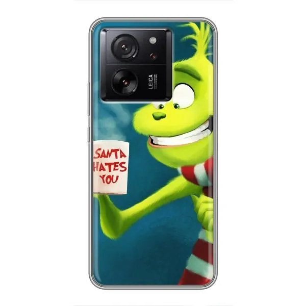 Чехол с принтом «Зеленый Гринч» для Xiaomi 13T Чехол с принтом «Зеленый Гринч» для Xiaomi 13T