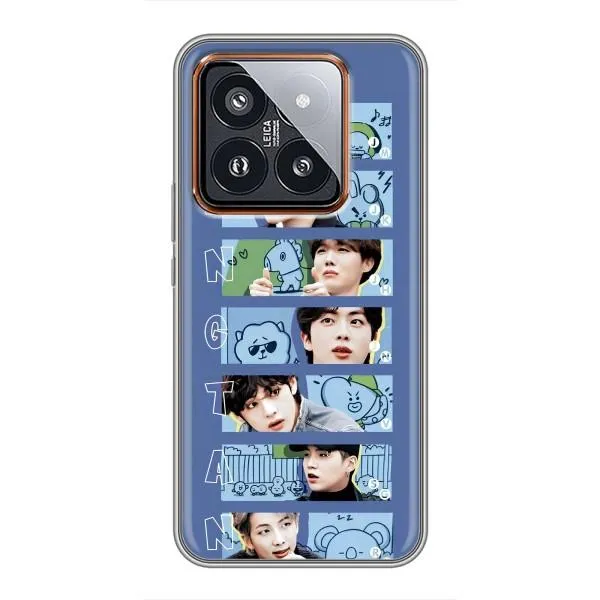 Чехол с принтом «Bangtan» для Xiaomi 14 Pro Чехол с принтом «Bangtan» для Xiaomi 14 Pro