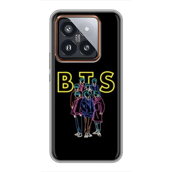 Чехол с принтом «BTS стайл» для Xiaomi 14 Pro Чехол с принтом «BTS стайл» для Xiaomi 14 Pro