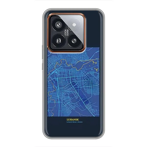 Чехол с принтом «Гуганск» для Xiaomi 14 Pro