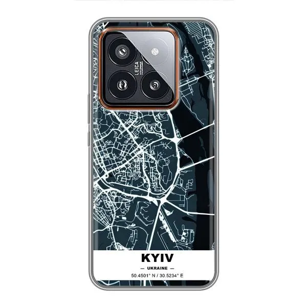 Чехол с принтом «Киев» для Xiaomi 14 Pro