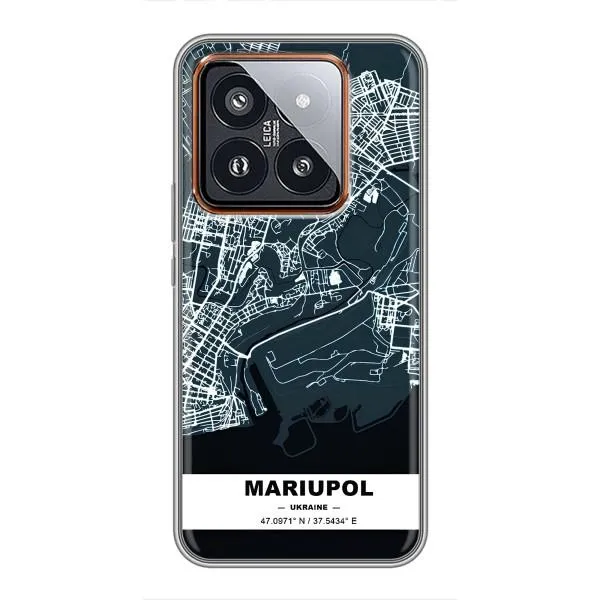 Чехол с принтом «Мариуполь» для Xiaomi 14 Pro