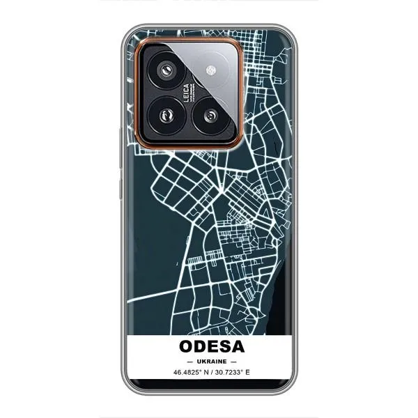 Чехол с принтом «Одесса» для Xiaomi 14 Pro