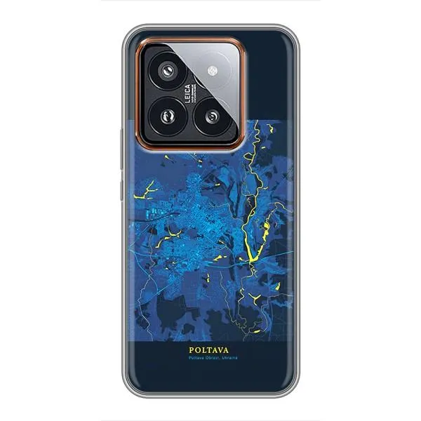 Чехол с принтом «Полтава» для Xiaomi 14 Pro