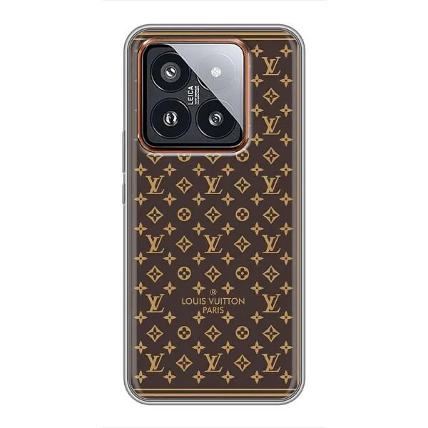 Чехол с принтом «обои LV» для Xiaomi 14 Pro