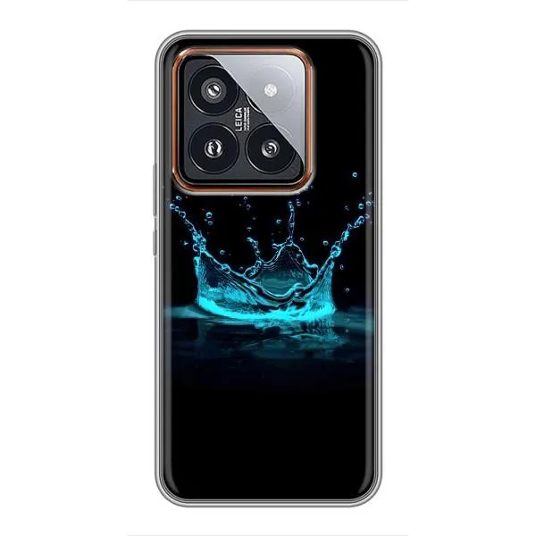 Чехол с принтом «Капля короны» для Xiaomi 14 Pro Чехол с принтом «Капля короны» для Xiaomi 14 Pro