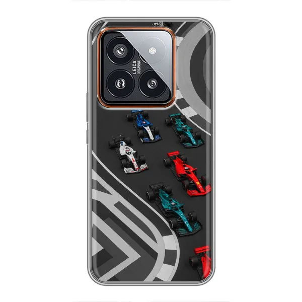 Чехол с принтом «Трасса Ф1» для Xiaomi 14 Pro Чехол с принтом «Трасса Ф1» для Xiaomi 14 Pro