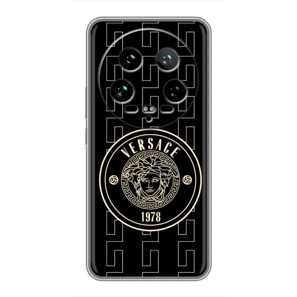 Чехол с принтом «Лого Версаче» для Xiaomi 14 Ultra Чехол с принтом «Лого Версаче» для Xiaomi 14 Ultra