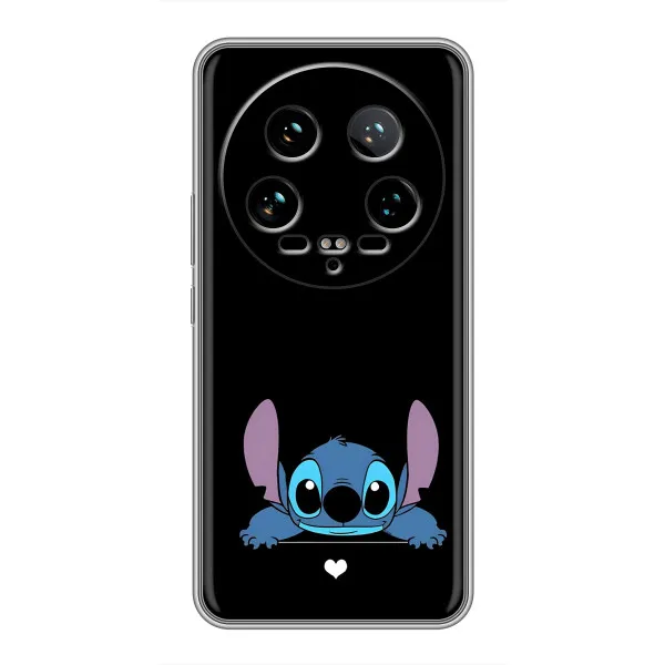 Чехол с принтом «Стич на черном» для Xiaomi 14 Ultra Чехол с принтом «Стич на черном» для Xiaomi 14 Ultra