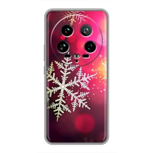 Чохол з принтом «Сніжинка» для Xiaomi 14 Ultra