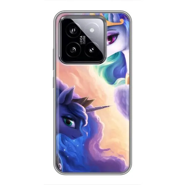 Чехол с принтом «Единорожки» для Xiaomi 14