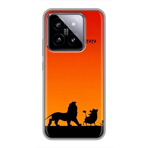 Чехол с принтом «Акуна Матата закат» для Xiaomi 14