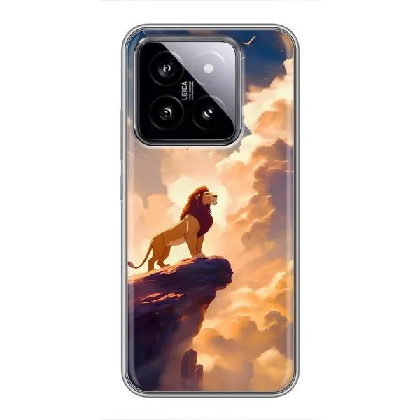 Чехол с принтом «Симба на скале» для Xiaomi 14