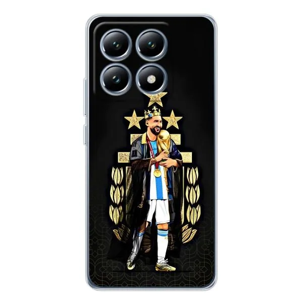 Чехол с принтом «Месси Король» для Xiaomi 14T Pro Чехол с принтом «Месси Король» для Xiaomi 14T Pro