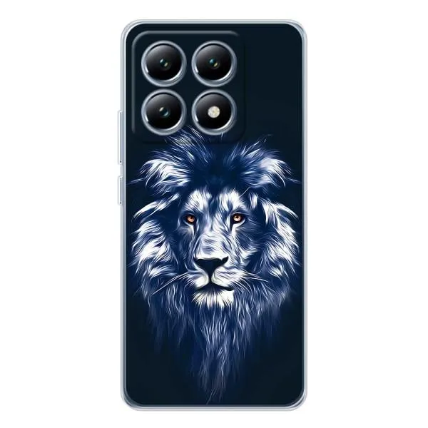 Чехол с принтом «Синий Лев» для Xiaomi 14T Pro Чехол с принтом «Синий Лев» для Xiaomi 14T Pro