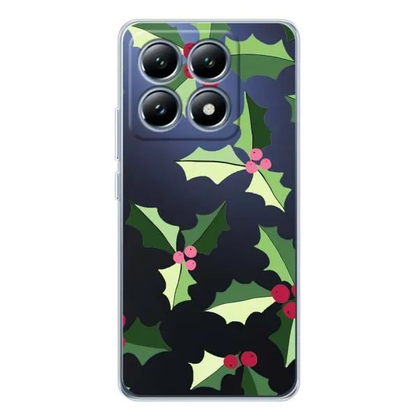 Чехол с принтом «Рождественский фон» для Xiaomi 14T Pro Чехол с принтом «Рождественский фон» для Xiaomi 14T Pro