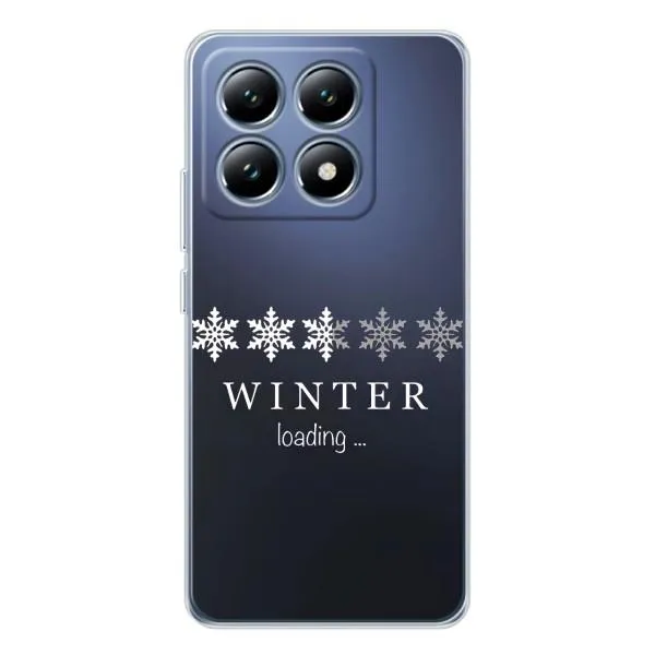 Чехол с принтом «Winter loading» для Xiaomi 14T Pro Чехол с принтом «Winter loading» для Xiaomi 14T Pro