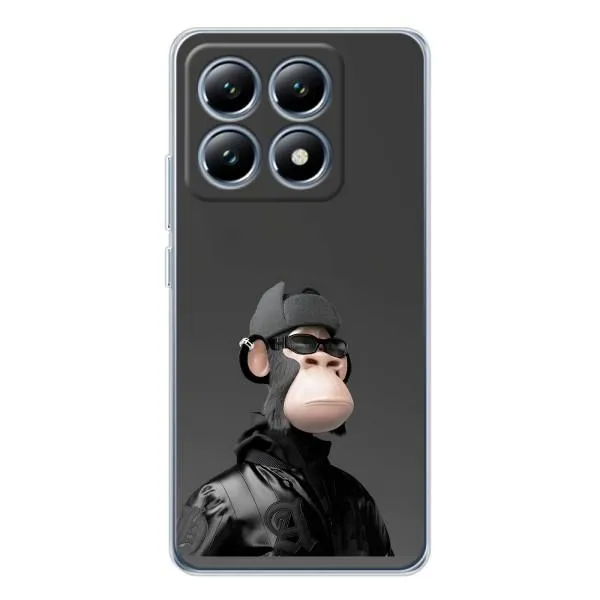 Чехол с принтом «стильная обезьяна NFT» для Xiaomi 14T Чехол с принтом «стильная обезьяна NFT» для Xiaomi 14T