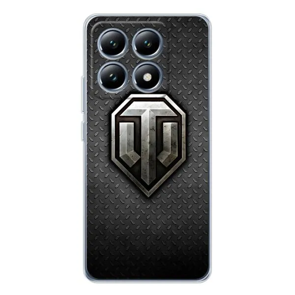 Чехол с принтом «Лого Tanks» для Xiaomi 14T Чехол с принтом «Лого Tanks» для Xiaomi 14T
