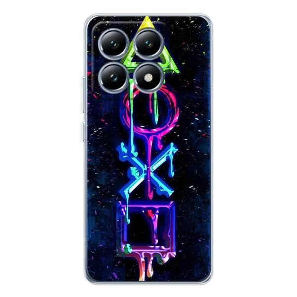 Чехол с принтом «Pleystation лого» для Xiaomi 14T Чехол с принтом «Pleystation лого» для Xiaomi 14T