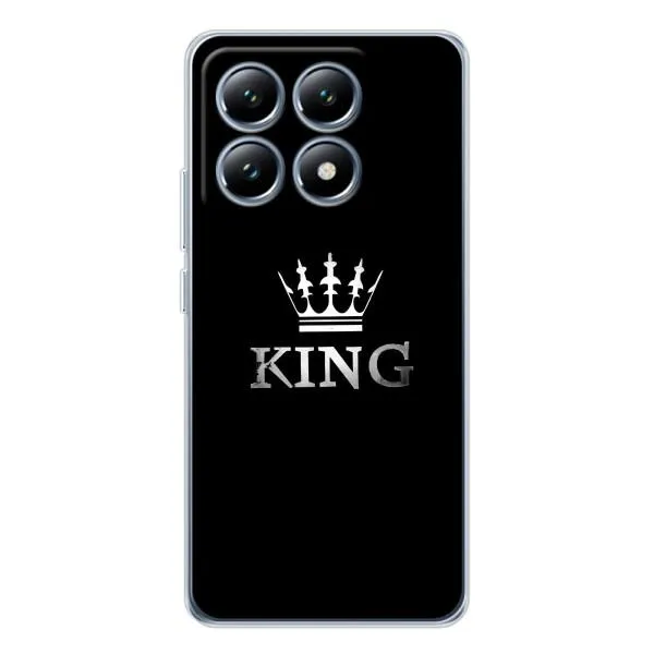 Чехол с принтом «KING» для Xiaomi 14T Чехол с принтом «KING» для Xiaomi 14T