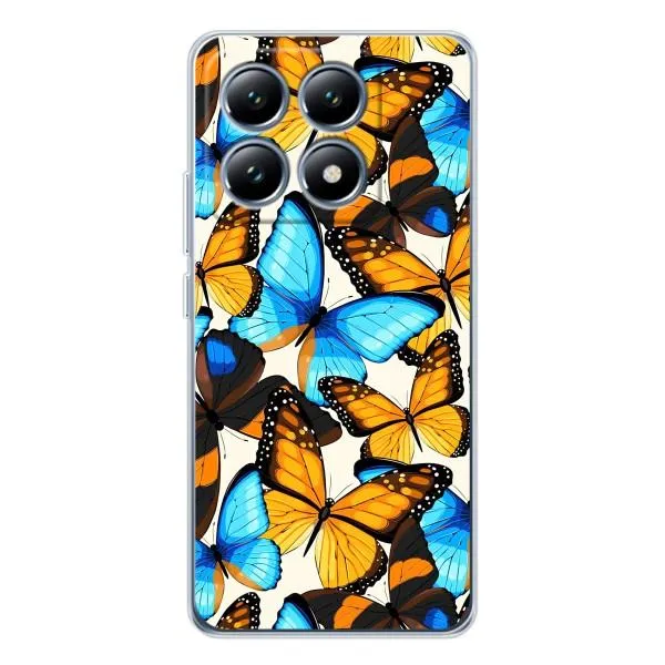 Чехол с принтом «Яркие бабочки» для Xiaomi 14T Чехол с принтом «Яркие бабочки» для Xiaomi 14T