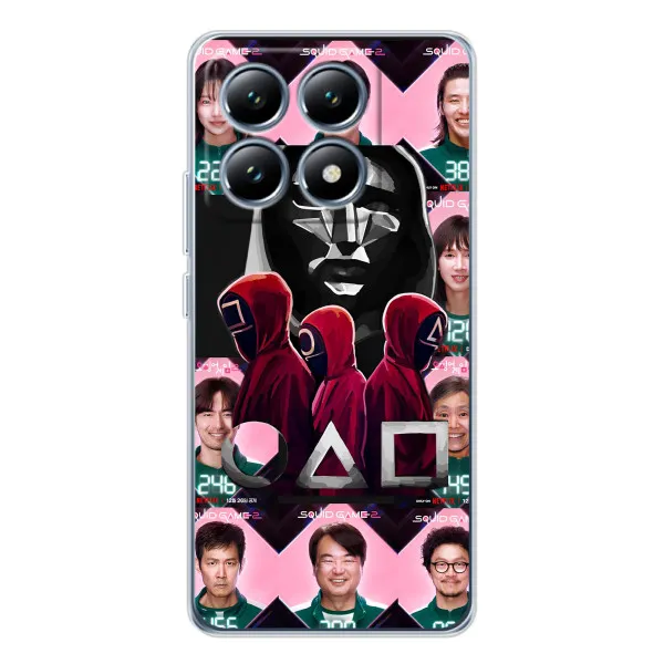 Чехол с принтом «Участники Игра кальмара» для Xiaomi 14T Чехол с принтом «Участники Игра кальмара» для Xiaomi 14T