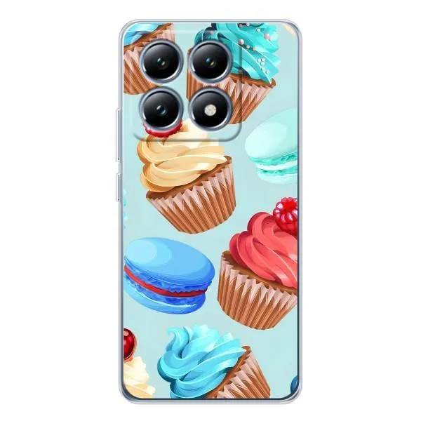Чехол с принтом «Кексики» для Xiaomi 15 Pro Чехол с принтом «Кексики» для Xiaomi 15 Pro