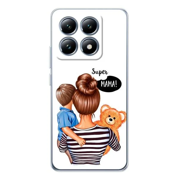 Чохол з принтом «Мама з синочком» для Xiaomi 15 Pro