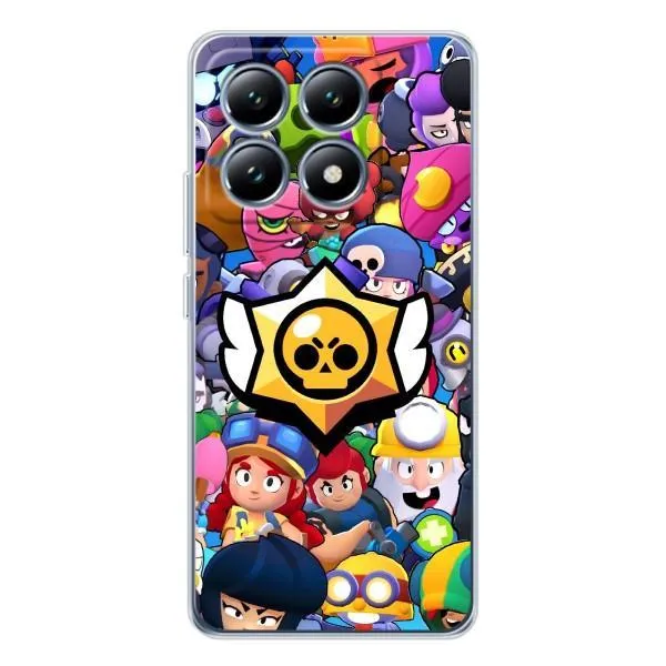 Чехол с принтом «Лого Brawl Stars» для Xiaomi 15 Pro