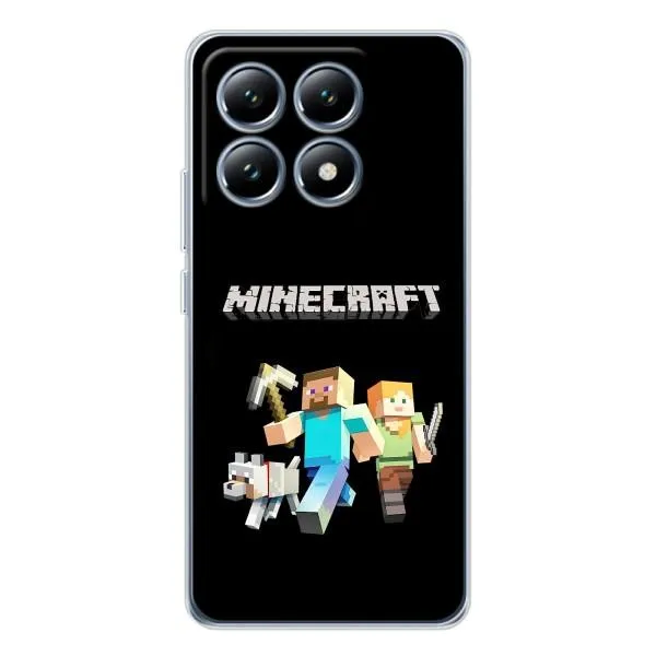 Чехол с принтом «герои Minecraft» для Xiaomi 15 Pro Чехол с принтом «герои Minecraft» для Xiaomi 15 Pro