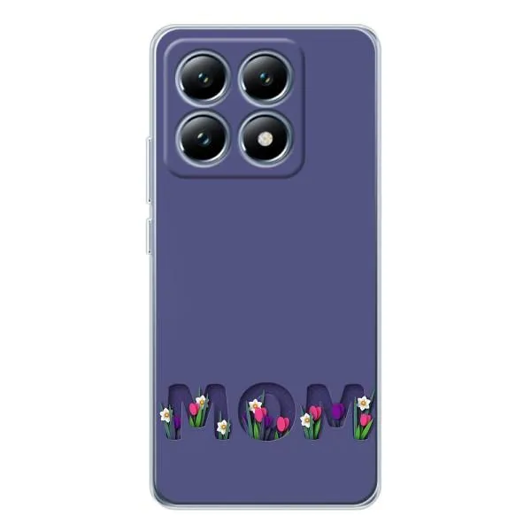 Чехол с принтом «Мама в цветах» для Xiaomi 15 Pro Чехол с принтом «Мама в цветах» для Xiaomi 15 Pro