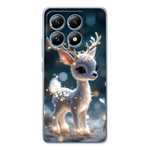 Чехол с принтом «Блестящий олененок» для Xiaomi 15 Pro Чехол с принтом «Блестящий олененок» для Xiaomi 15 Pro