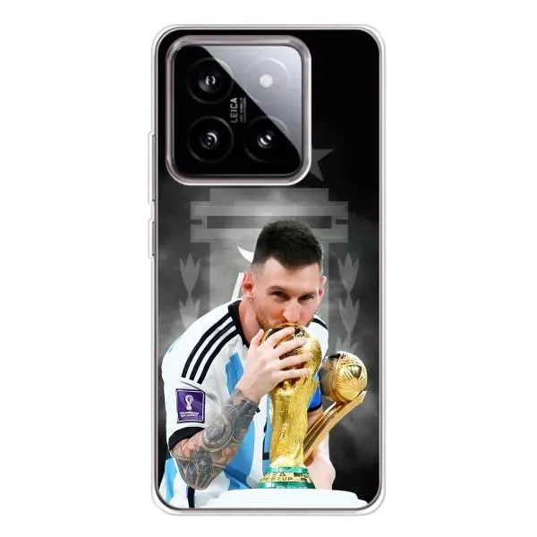 Чехол с принтом «Месси Чемпион» для Xiaomi 15